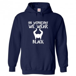 We Wear Black Unisex Classic Kids and Adults Pullover Hoodie For Black Lovers